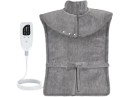 Manta Electrica Fy-hw2550 Lumbar Espalda Y Cuello 63x100cm, Esterilla Electrica Cable Extralargo De 3 Metros, 6 Niveles De Temperatura, Con 4