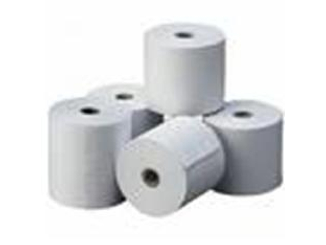 Rolo De Impressora De Bilhetes Em Papel Matricial Com Cópia 76mmx65cm Não Térmica