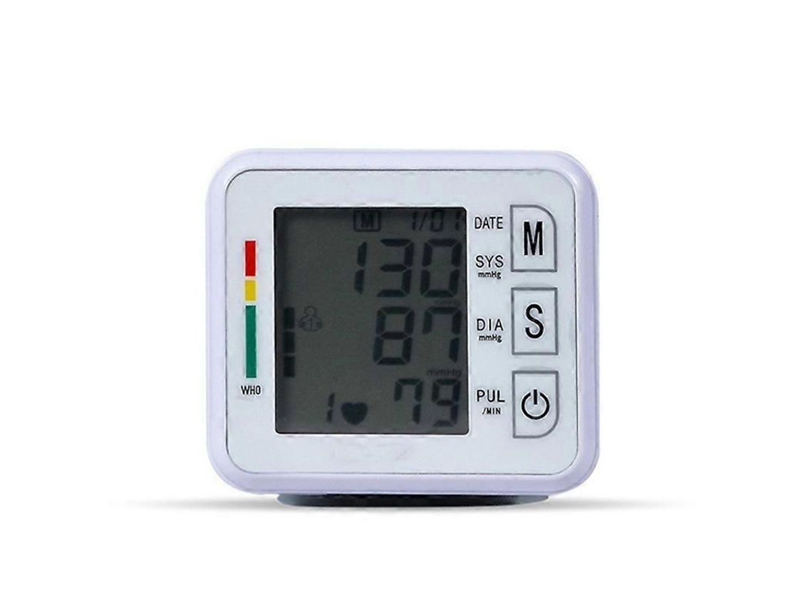 Monitor De Pressão Arterial Com Visor Lcd Grande E Pulseira Ajustável. Monitor De Pressão Arterial Eletrônico Totalmente Automático Para Uso Domé