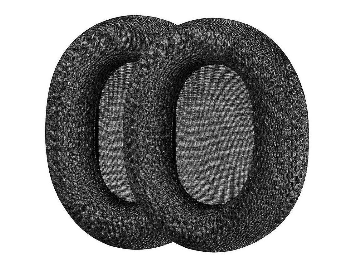 Yuru 1 Par de Almofadas de Ouvido de Reposição Compatíveis com Steelseries Arctis Pro, 7, 5, 3 Preto