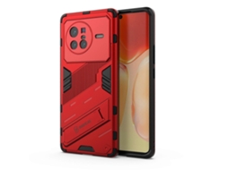 Capa De Celular Com Suporte Para Vivo X80 Punk Armor Pc Tpu