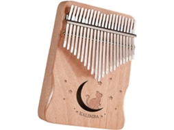 Karimba 21 - Instrumento De Teclado Profissional De 17 Teclas