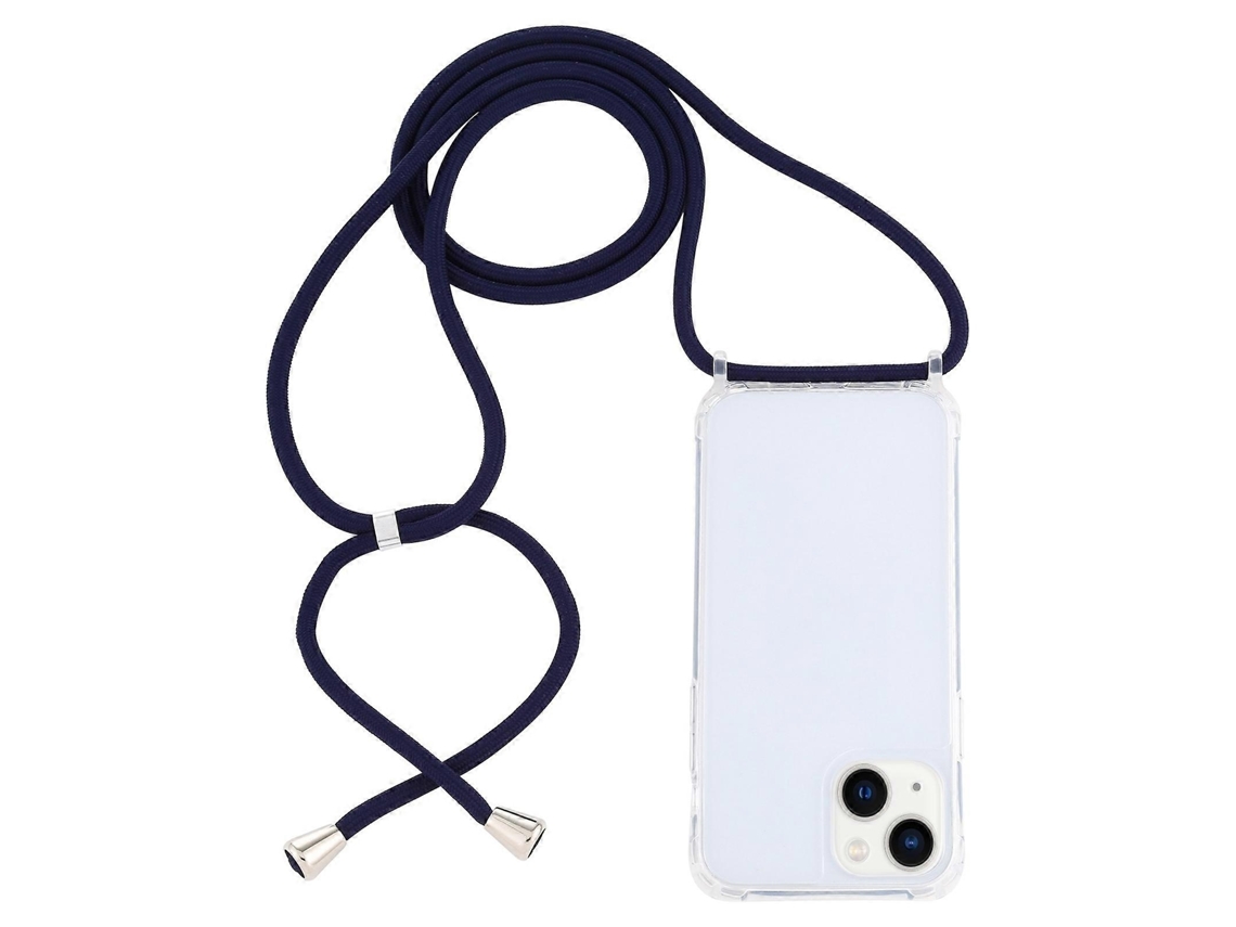 Lurelia Capa Com Cordão Iphone 15 Plus Acrílico Airbag Antichoque