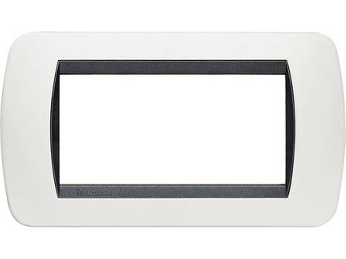 Espelho para Tomada/Interruptor BTICINO L4804PB