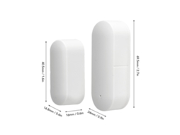 Laxiscreed Sensor De Porta E Janela Wifi Com Controlo App E Comando De Voz