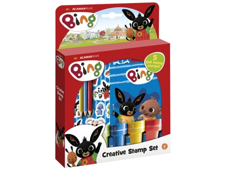 Conjunto de carimbos para crianças BAMBOLINO TOYS 19071 (3 anos)