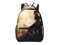 Mochila De Estudante Halo Wallpaper, Leve, Durável, À Prova Dágua, Alça De Ombro Ajustável. Olysi Shop