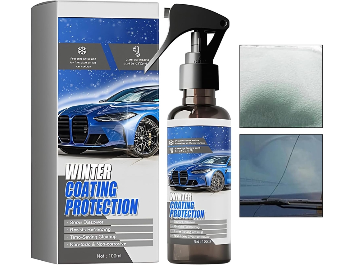 Descongelante Rápido Para Para-brisas De Carros, Janelas, Caminhões, Suvs E Tetos (100ml).