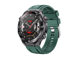 Bracelete para Huawei Watch Ultimate 2 Silicone Cor Única Fivela de Pino Verde Escuro XIAOMOYU