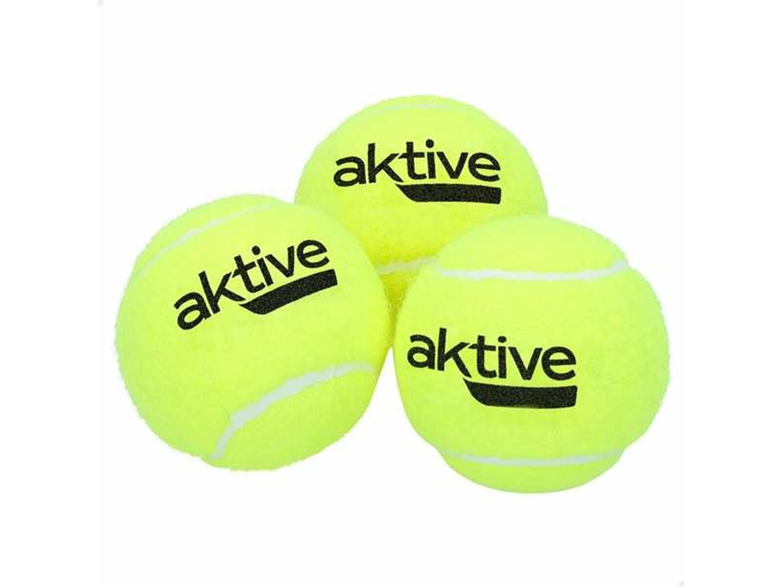 Bolas de Ténis Aktive Pro 3 Unidades