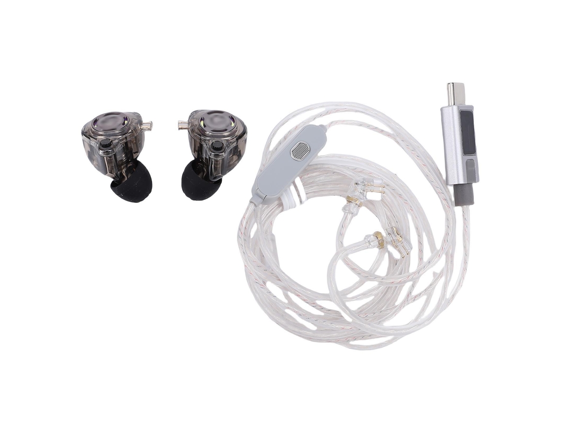 Fones de Ouvido LAXISCREED Usb C Hifi com Microfone