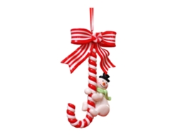 Laxiscreed Enfeite De Natal Pequeno Com Boneco De Neve E Pai Natal Para Árvores De Natal