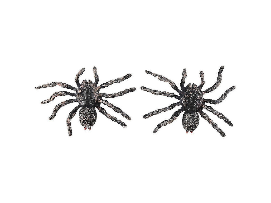 Peças De 9,5 Cm Grande Falso Realista Modelo De Aranha Brinquedo Engraçado Assustador Adereço De Halloween Ly Ebike