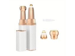 Aparelho Multifuncional 2 em 1 para Depilação Labial com Luz Led, Depilador Feminino MDUG (rosa)