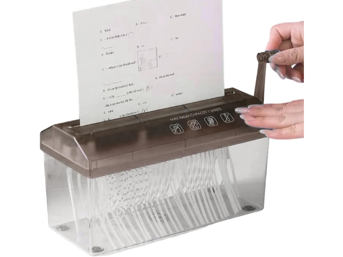 Destructeur De Documents Portable Protection De La Confidentialité