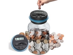 Cofrinho Digital 1,8L com Visor LCD AQUAFORGE