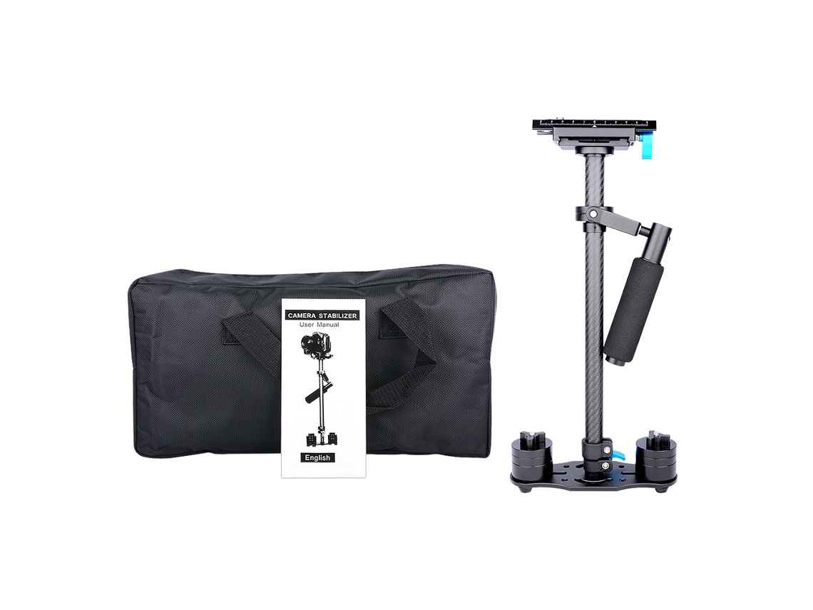 Estabilizador Portátil De Carbono Para Cámaras Dslr - Estabilizador De Mano Profesional