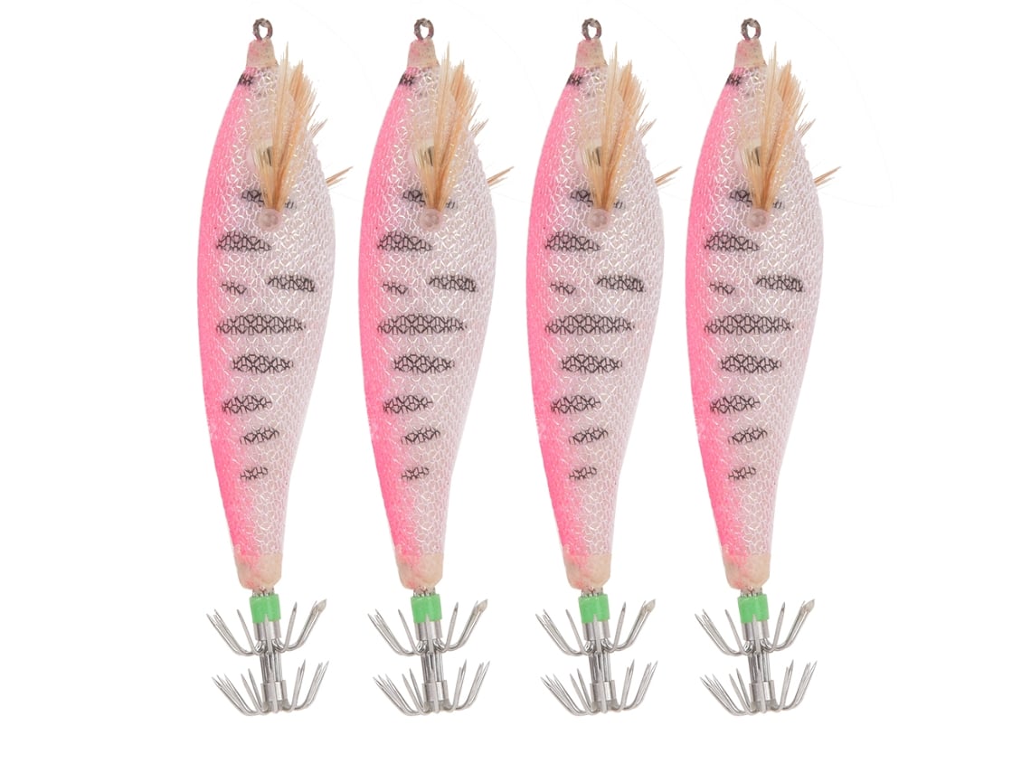 Isca Artificial Peixe com Anzol Luminous 4pcs