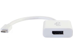 Adaptador C2G USB-C/DisplayPort em Branco