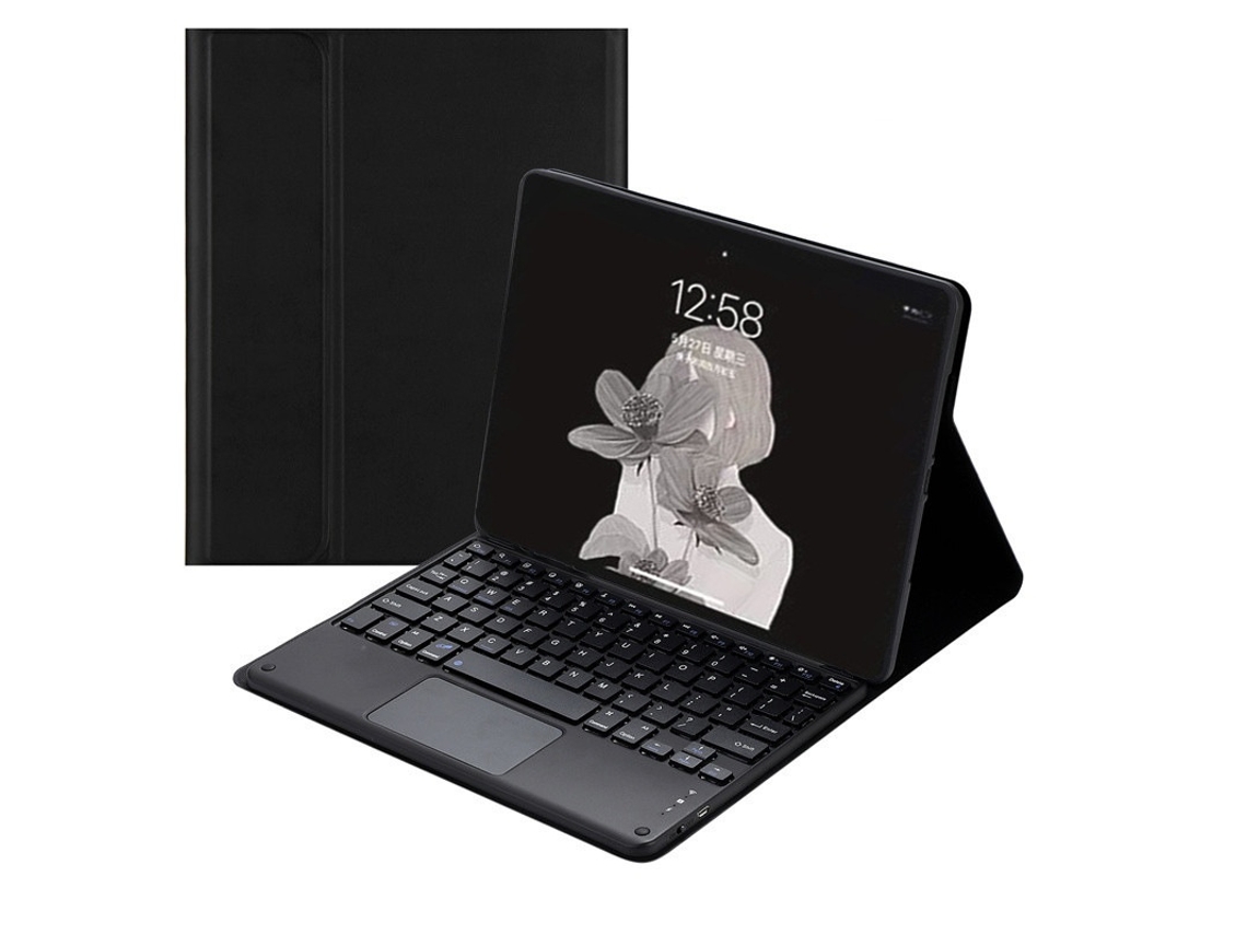 Lurelia Capa Com Teclado Bluetooth Para Xiaomi 5pro Tipo De Toque, Layout Pt, Preto