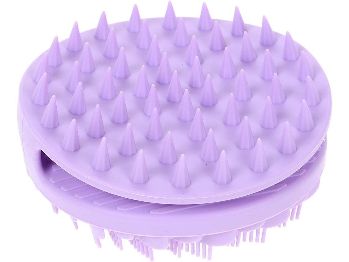 Escova De Banho Esfoliante Silicone Dupla Face | Reutilizável, Macia, Cabeça Dupla, Adequada Para Todos Os Tipos De Pele