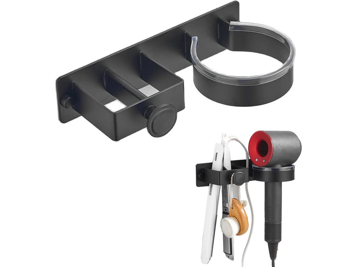 Suporte De Parede Para Secador Cabelo - Secadores Pendurar No Banheiro Escova