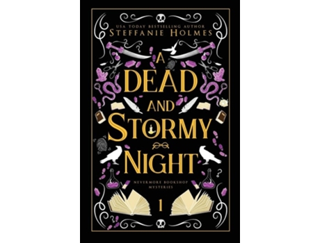 Livro A Dead and Stormy Night Luxe paperback edition de Steffanie Holmes (Inglês)