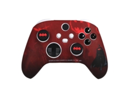 Acessório Dc Customkit Batman Capa Protetora Silicone Compatível com Xbox Vermelho e Preto BRILVIBERA