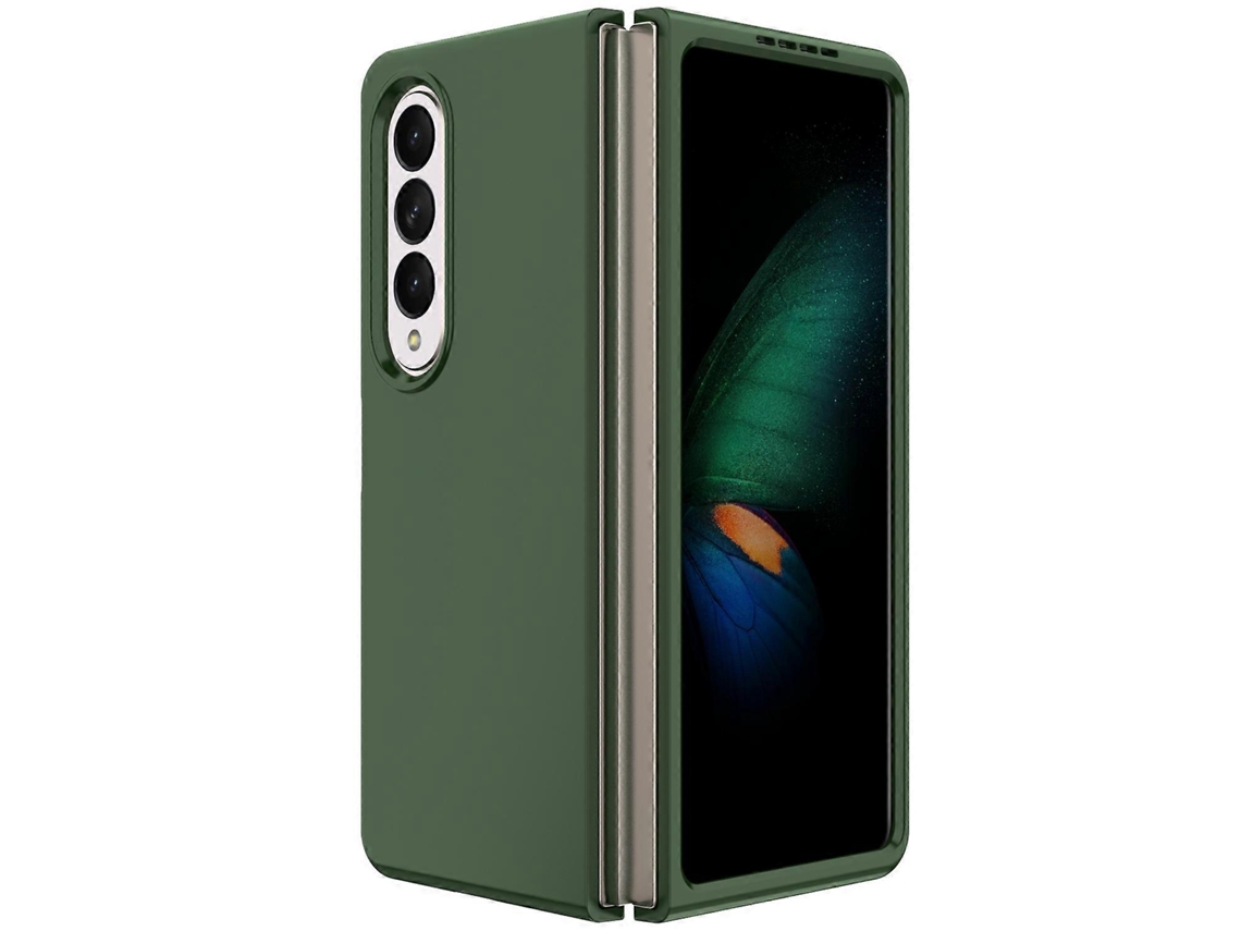 Capa Dobrável Para Samsung Galaxy Z Fold4 5g, Cor Sólida, Em Policarbonato.