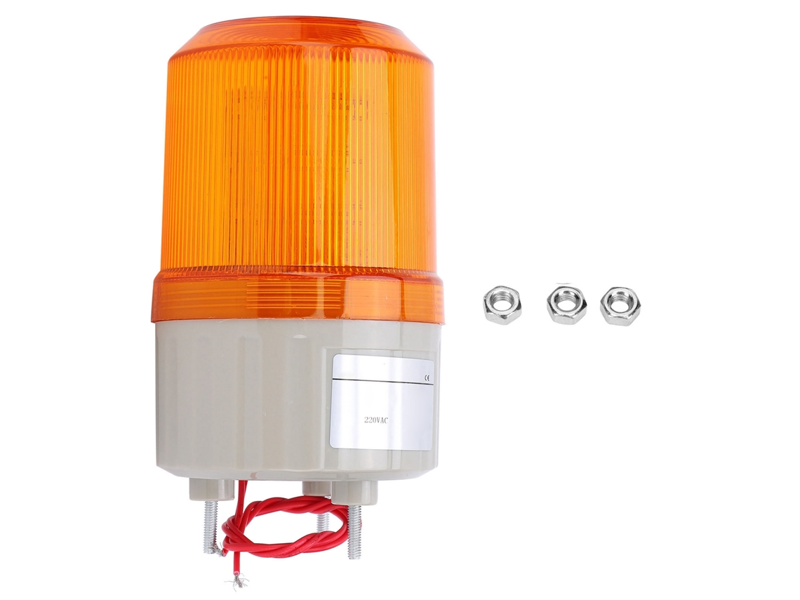 Luz de Aviso Led Berm Bem 1081 220VAC Amarela para Veículos e Emergência S/MARCA