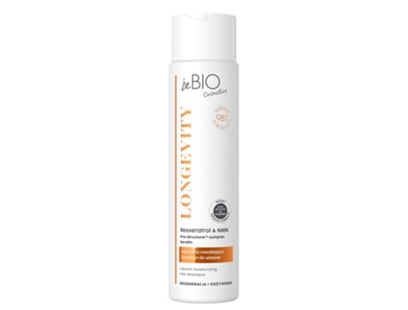 Shampoo Nutritivo Regenerador Natural Bebio Longevity da Ewa Chodakowska, 300ml Bebio Ewa Chodakowska