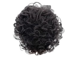 Peruca Feminina Curta e Volumosa, Moderna e Encaracolada, com Fibra Capilar Natural. TAISHENGDA