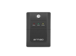 Sistema Interactivo de Fornecimento Ininterrupto de Energia ARMAC H/650E/Led/V2 Preto Usb-B Ac X 2 390 W