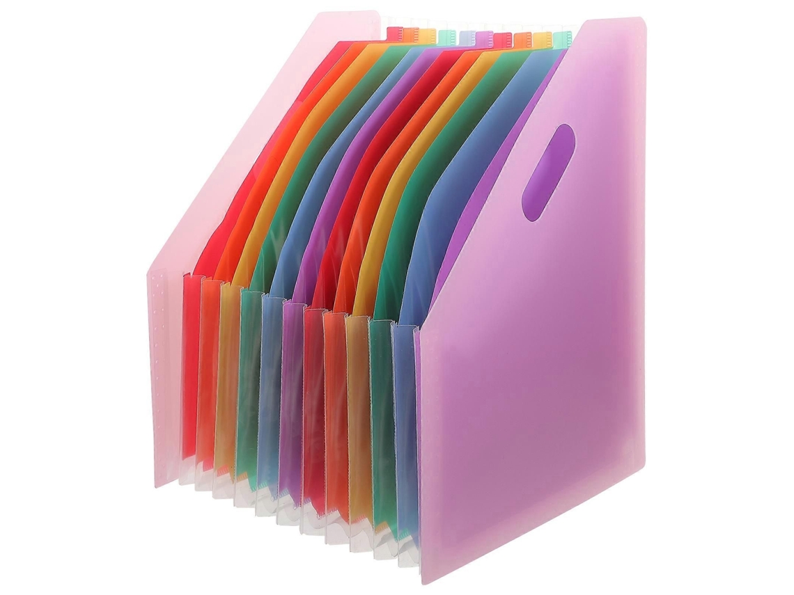Pasta de Acordeão para Documentos Organizador Arquivos Vertical GOKOCO