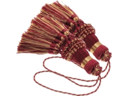 Pompons Decorativos Para Rideaux, Pendentifs De Maison En Polyes, Lote De 2 Peças,