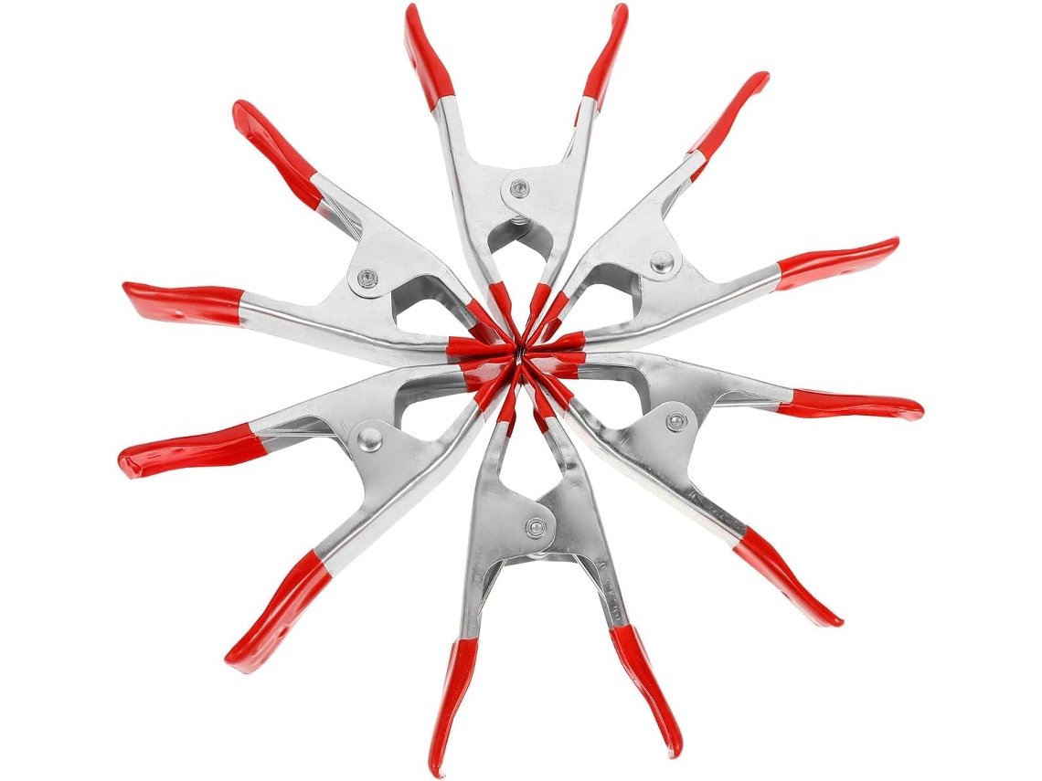 Alicate Multifuncional Eletricista Totority Em Aço Vermelho, Conjunto De 6 Peças, Fácil De Guardar E Transportar