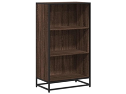 Book Cabinet, Book Cabinets Vidaxl Marrom Madeira Processada (n/a)