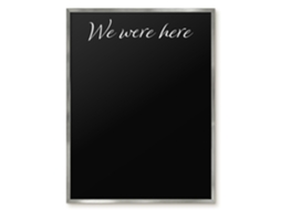 Magnetic Glass Board We Were Here For The Hall Espelharte (60x80 Cm)