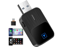 Adaptador Sem Fio Para Carplay E Android Auto