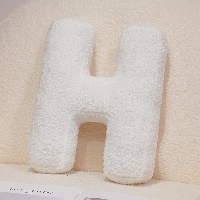 (h) Almofada Confortável Com O Alfabeto Inglês, Almofada Para Sofá, Brinquedo De Pelúcia