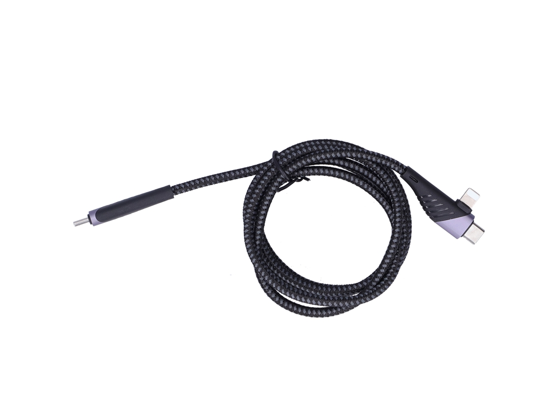 Cabo de Carga Rápida 60W 3A Usb C para iOS com Transferência de Dados | S/MARCA