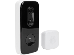 Campainha Inteligente Yunseity Com Wi Fi E Câmera, Bateria De 4000mah, Campainha De Vídeo Sem Fio Com Lente Grande