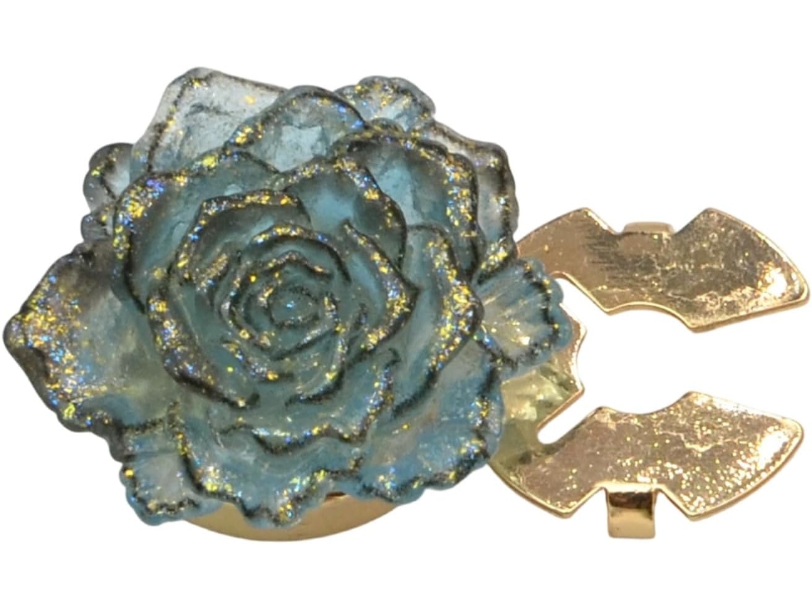 Abotoaduras Elegantes Com Detalhes Florais