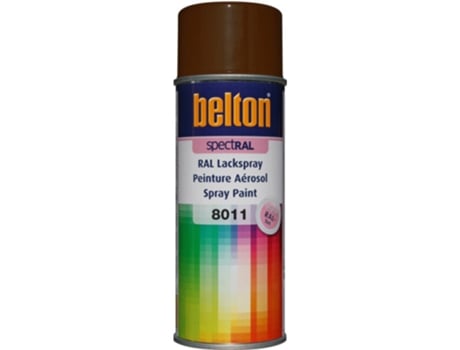 Spray Belton Spect Ral Brilhante 400 Ml (Ral 8011 Castanho Nogueira)