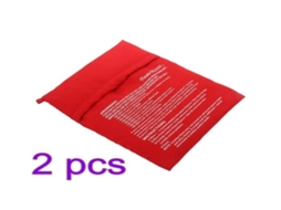 Sacos de papel Lurelia, 2 unidades, vermelhos, para alimentos e lanches.