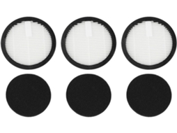 Kit De Filtros Hepa Laváveis E Reutilizáveis Para Aspirador Pó Sem