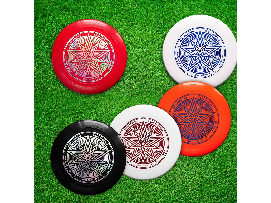 Disco Voador 10.7 Polegadas 175g Para Brincadeira Ao Ar Livre Esportivo Com Aro De Grip Leve E Durável