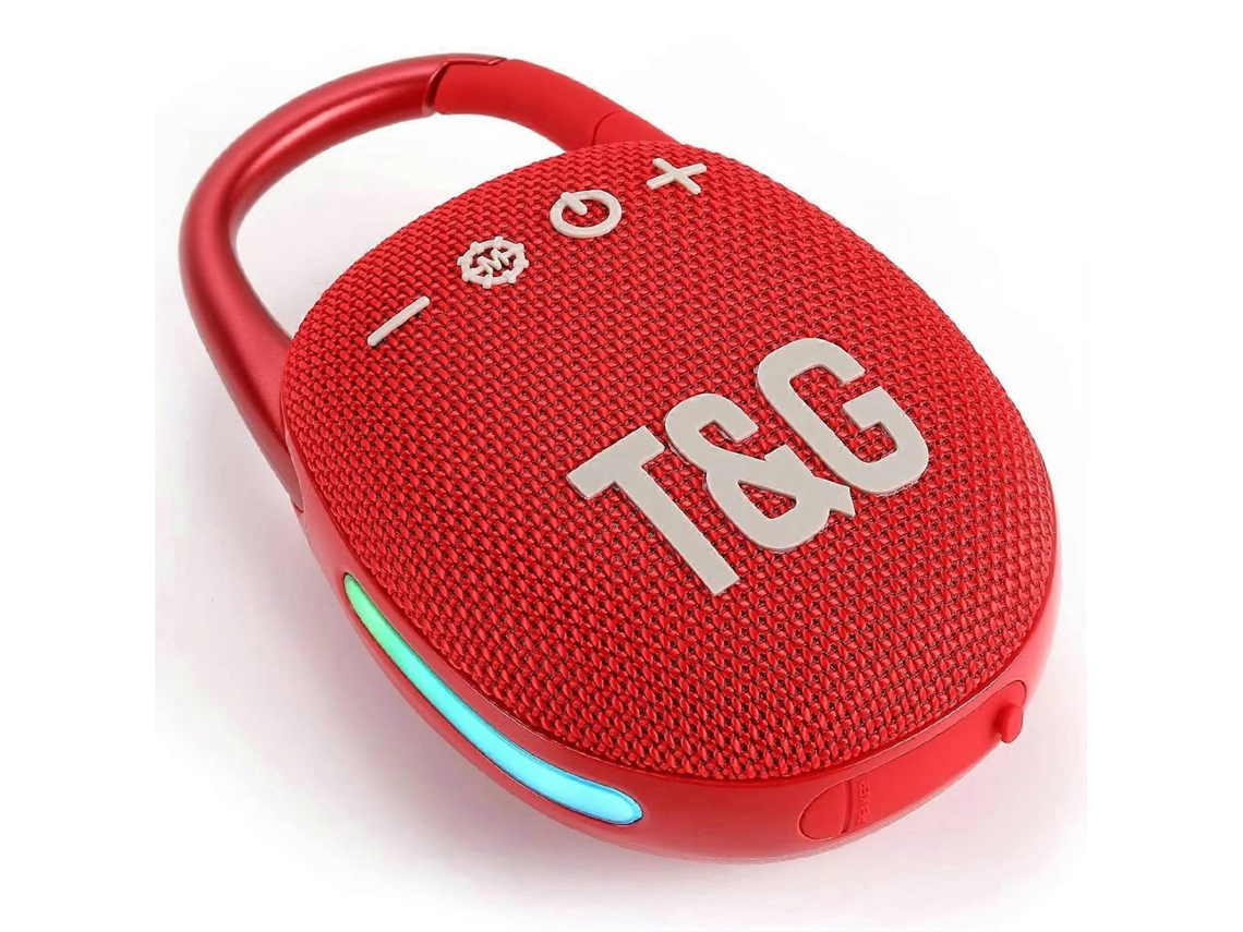 Tg Tg447 Mini Caixa De Som Bluetooth Portátil, Reprodutor De Áudio Em Tecido Para Esportes Ao Ar Livre Com Cartão Tf Olysi Shop
