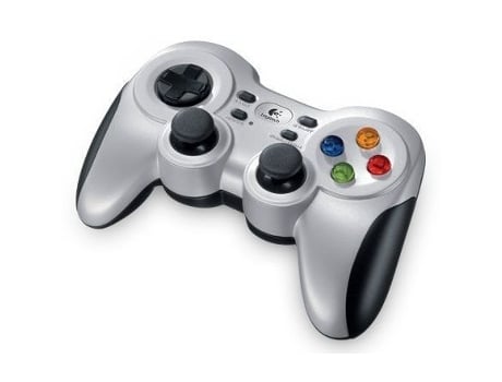Gamepad Wireless LOGITECH F710 — Preto | Prateado