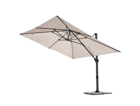 Guarda Sol Retangular Com Rotação De 360° Lin 3x4 M Imagin